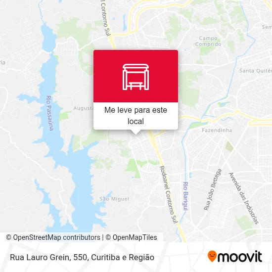 Rua Lauro Grein, 550 mapa