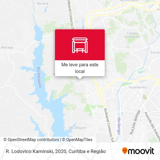 R. Lodovico Kaminski, 2020 mapa