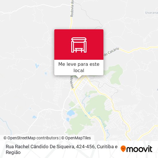 Rua Rachel Cândido De Siqueira, 424-456 mapa