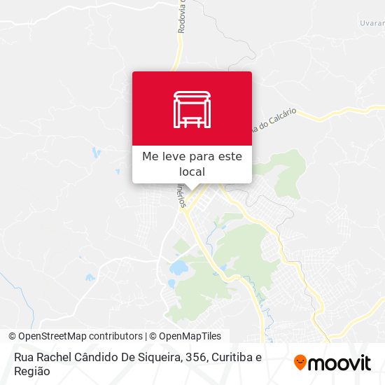 Rua Rachel Cândido De Siqueira, 356 mapa