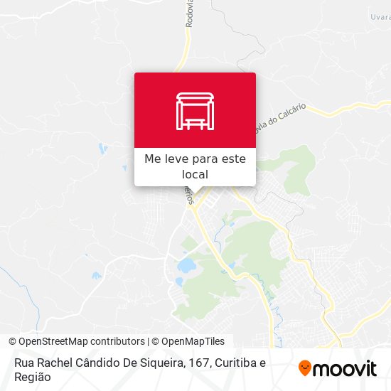 Rua Rachel Cândido De Siqueira, 167 mapa