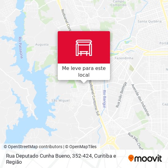 Rua Deputado Cunha Bueno, 352-424 mapa