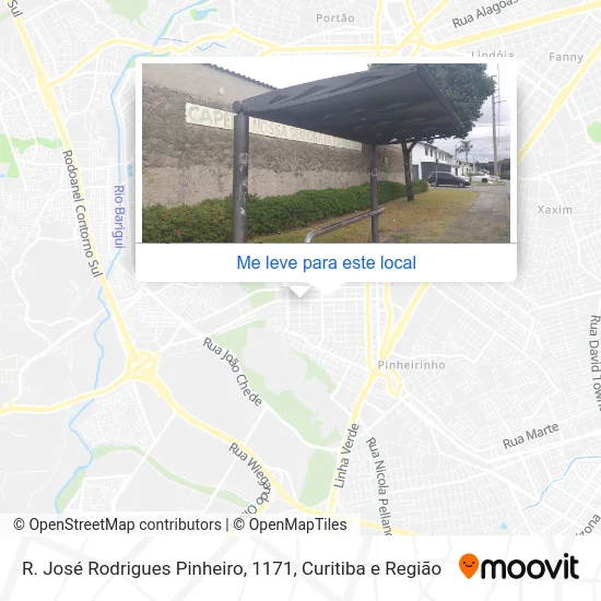 R. José Rodrigues Pinheiro, 1171 mapa