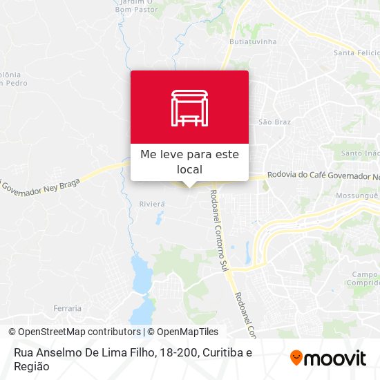 Rua Anselmo De Lima Filho, 18-200 mapa
