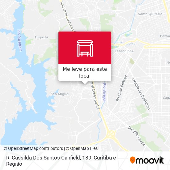 R. Cassilda Dos Santos Canfield, 189 mapa