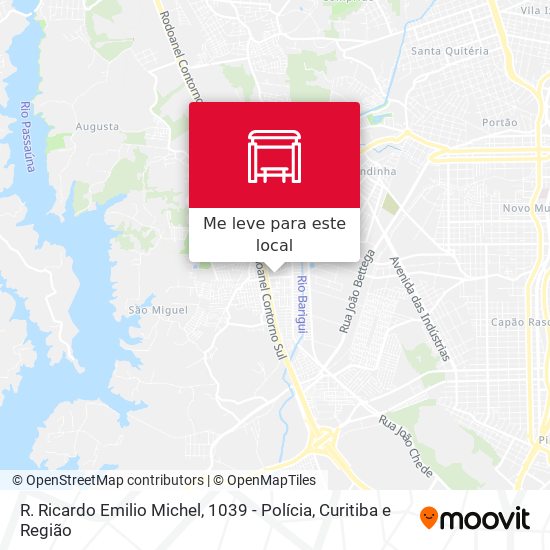 R. Ricardo Emilio Michel, 1039 - Polícia mapa