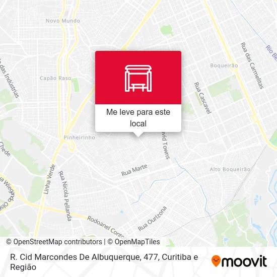 R. Cid Marcondes De Albuquerque, 477 mapa
