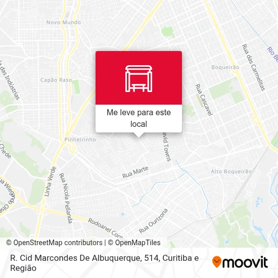 R. Cid Marcondes De Albuquerque, 514 mapa