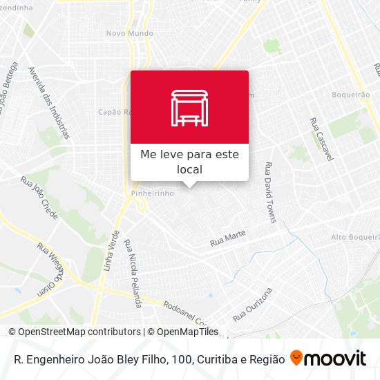 R. Engenheiro João Bley Filho, 100 mapa