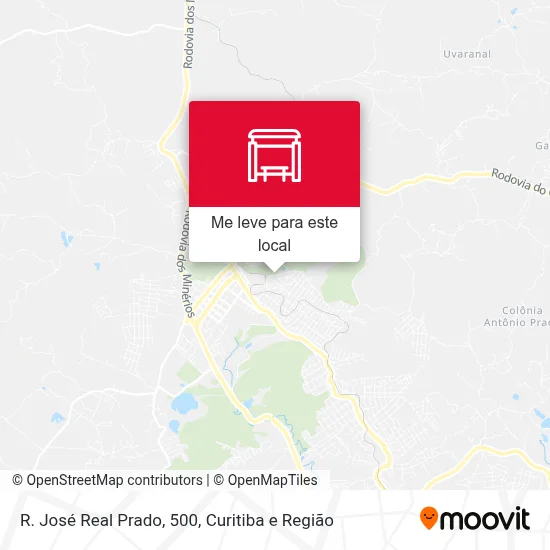 R. José Real Prado, 500 mapa