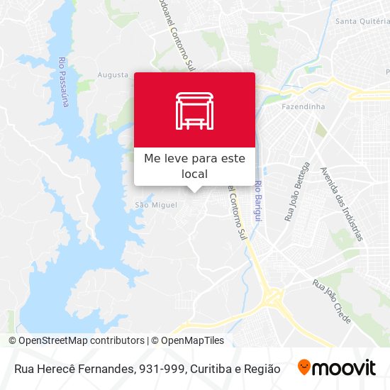 Rua Herecê Fernandes, 931-999 mapa
