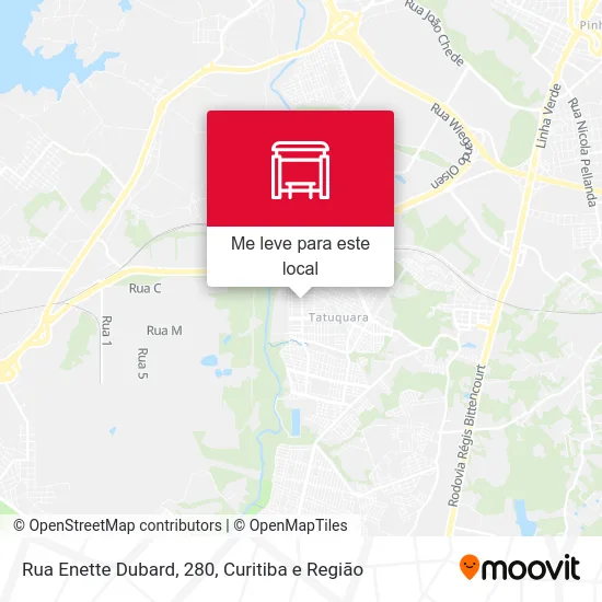Rua Enette Dubard, 280 mapa