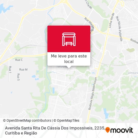 Avenida Santa Rita De Cássia Dos Impossíveis, 2235 mapa
