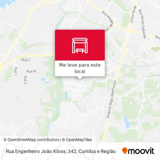 Rua Engenheiro João Kloss, 342 mapa