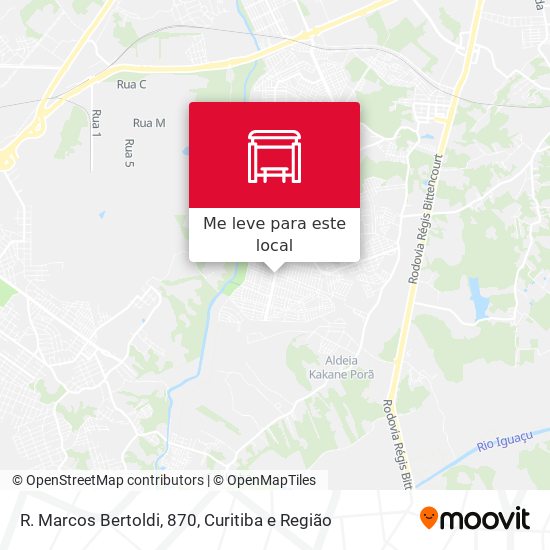 R. Marcos Bertoldi, 870 mapa
