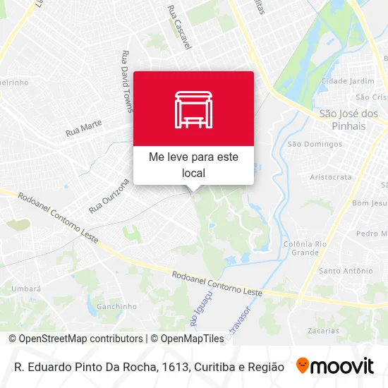 R. Eduardo Pinto Da Rocha, 1613 mapa