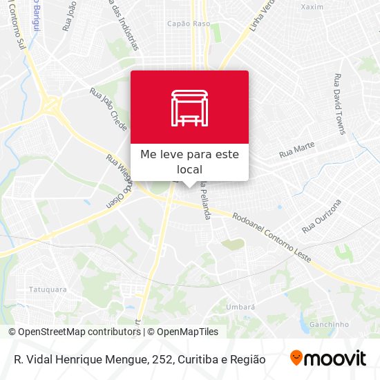 R. Vidal Henrique Mengue, 252 mapa