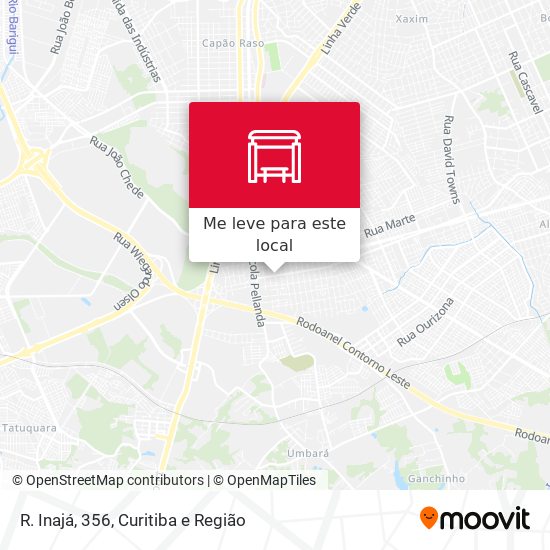 R. Inajá, 356 mapa