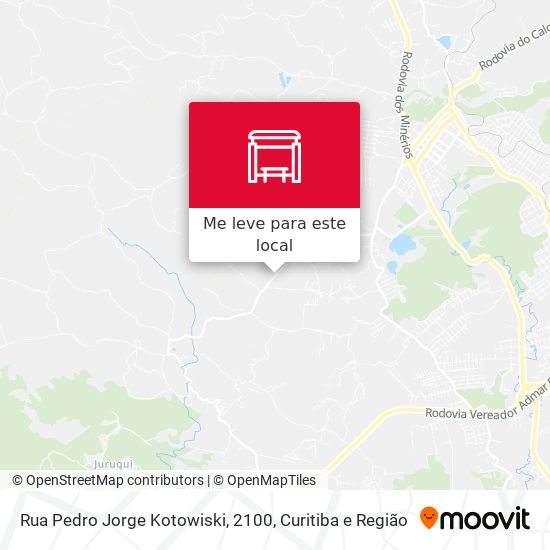 Rua Pedro Jorge Kotowiski, 2100 mapa