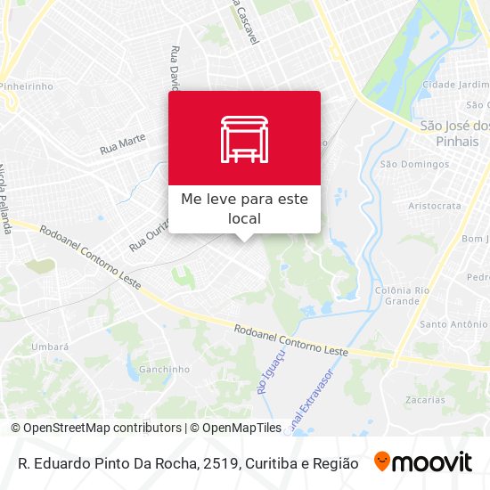 R. Eduardo Pinto Da Rocha, 2519 mapa