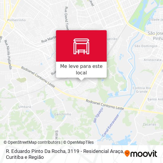 R. Eduardo Pinto Da Rocha, 3119 - Residencial Araça mapa