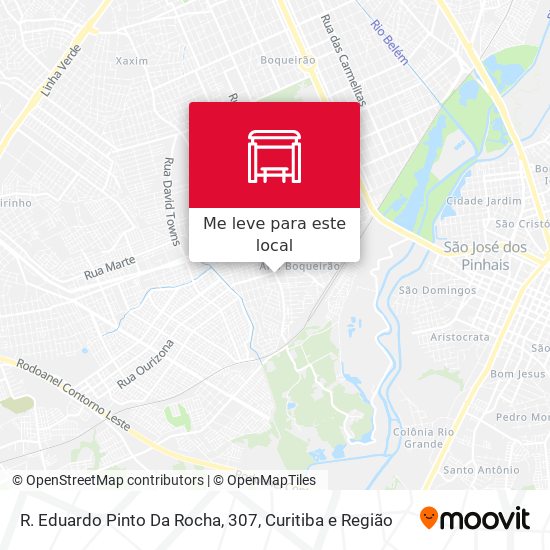 R. Eduardo Pinto Da Rocha, 307 mapa