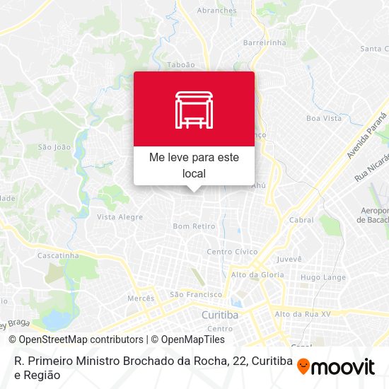 R. Primeiro Ministro Brochado da Rocha, 22 mapa