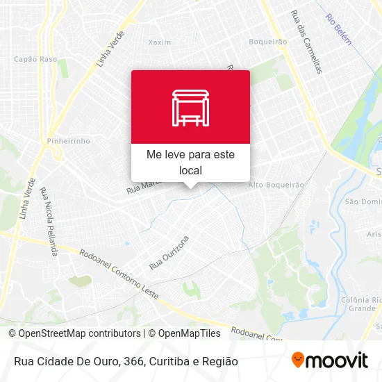 Rua Cidade De Ouro, 366 mapa