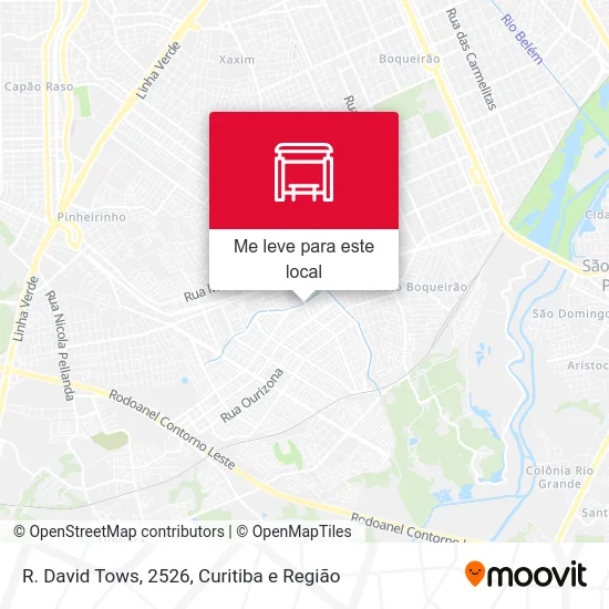 R. David Tows, 2526 mapa