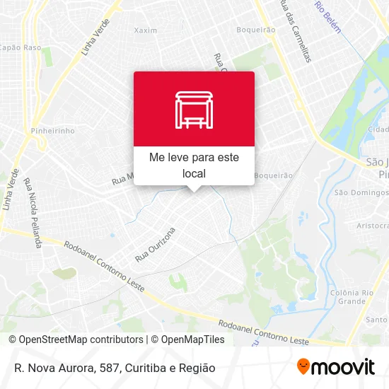 R. Nova Aurora, 587 mapa
