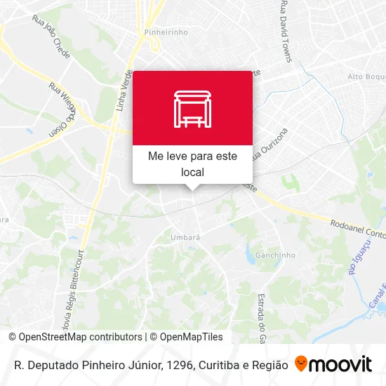 R. Deputado Pinheiro Júnior, 1296 mapa