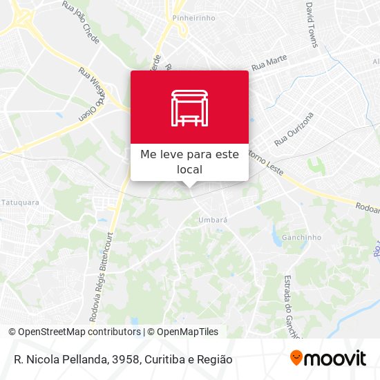 R. Nicola Pellanda, 3958 mapa