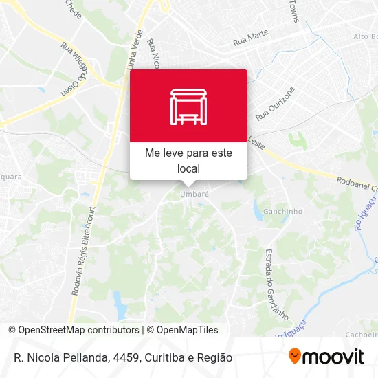 R. Nicola Pellanda, 4459 mapa