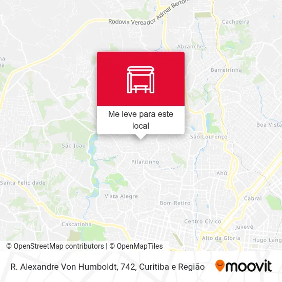 R. Alexandre Von Humboldt, 742 mapa