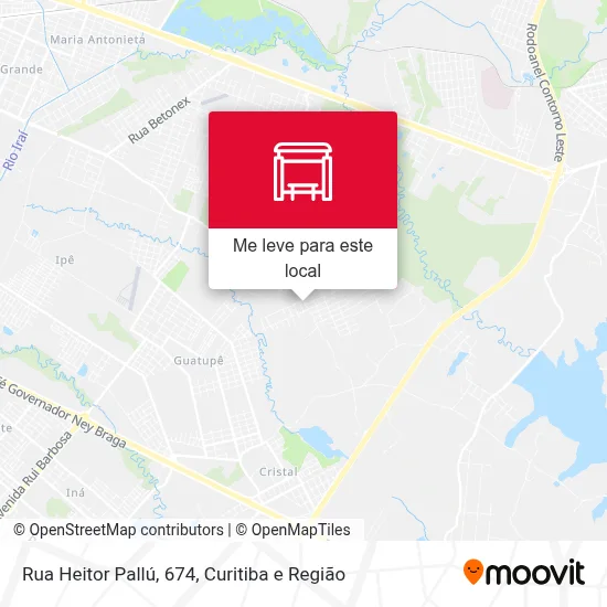 Rua Heitor Pallú, 674 mapa