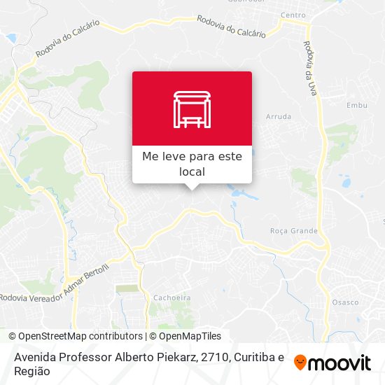 Avenida Professor Alberto Piekarz, 2710 mapa