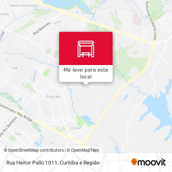 Rua Heitor Pallú 1011 mapa