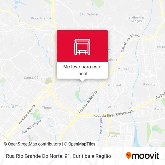 Rua Rio Grande Do Norte, 91 mapa