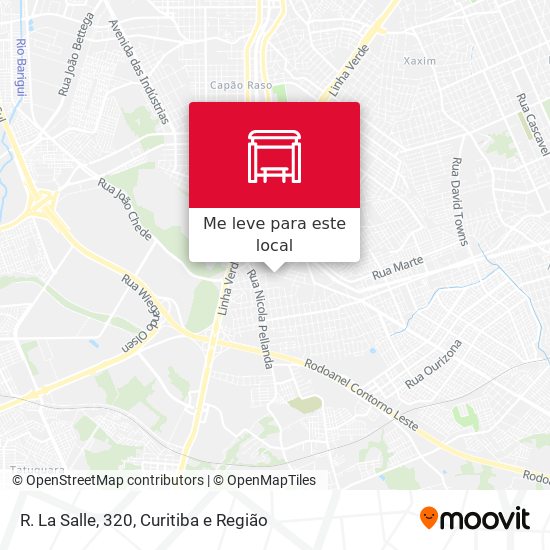 R. La Salle, 320 mapa
