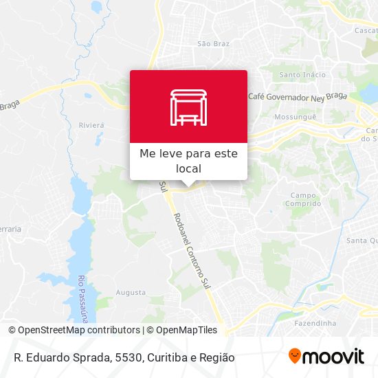R. Eduardo Sprada, 5530 mapa