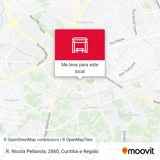 R. Nicola Pellanda, 2860 mapa