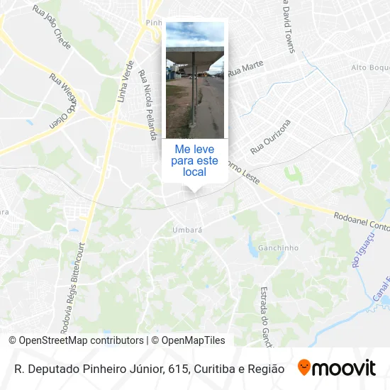 R. Deputado Pinheiro Júnior, 615 mapa