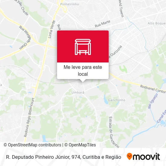 R. Deputado Pinheiro Júnior, 974 mapa