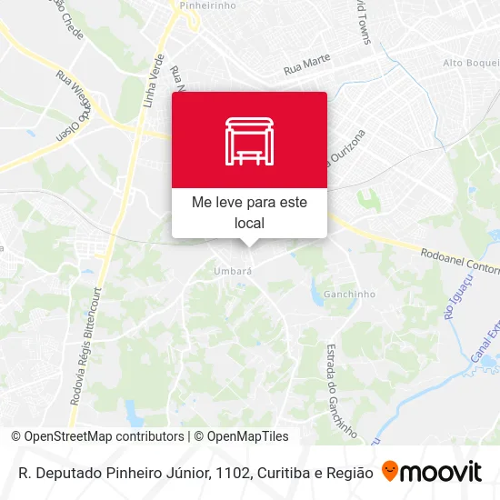 R. Deputado Pinheiro Júnior, 1102 mapa
