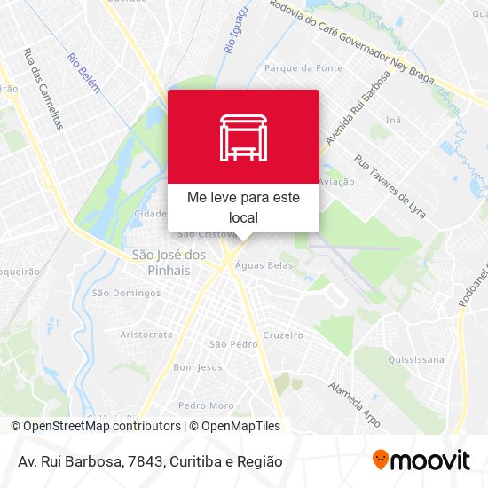Av. Rui Barbosa, 7843 mapa