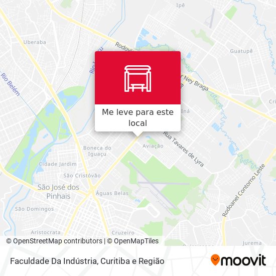 Faculdade Da Indústria mapa