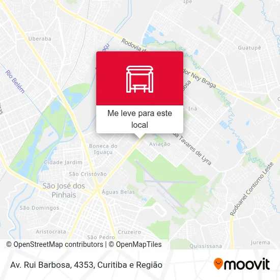 Av. Rui Barbosa, 4353 mapa