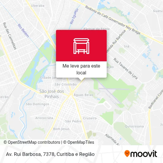 Av. Rui Barbosa, 7378 mapa