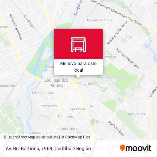 Av. Rui Barbosa, 7969 mapa