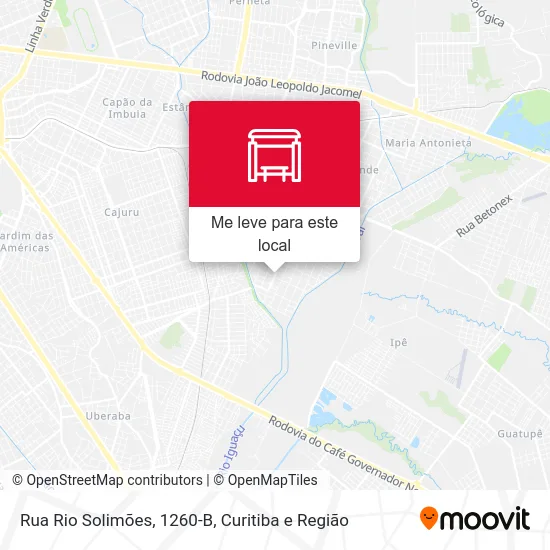 Rua Rio Solimões, 1260-B mapa